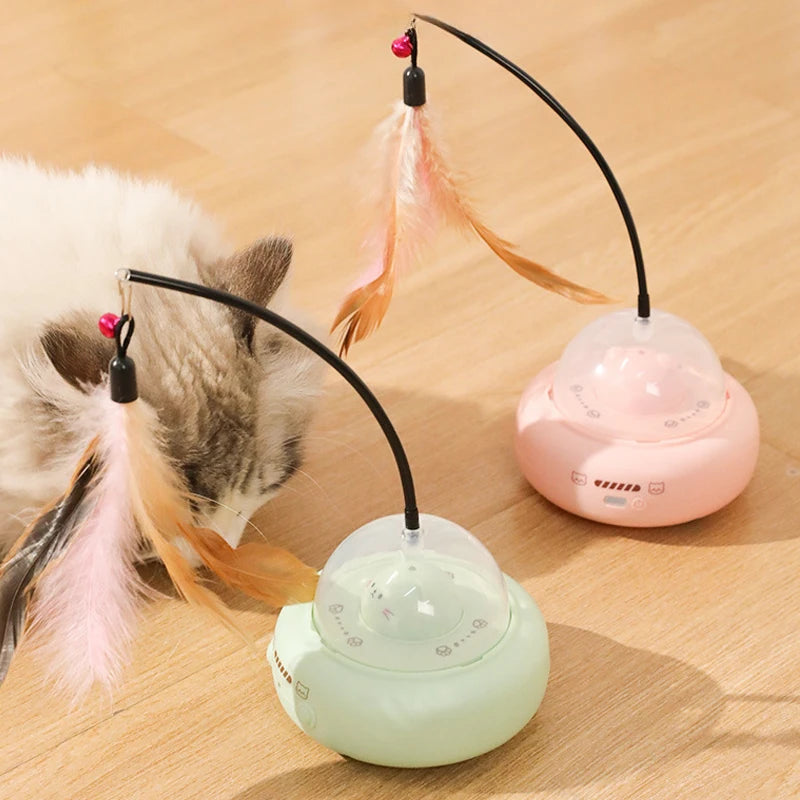 UFO Smart Cat Teaser Toy