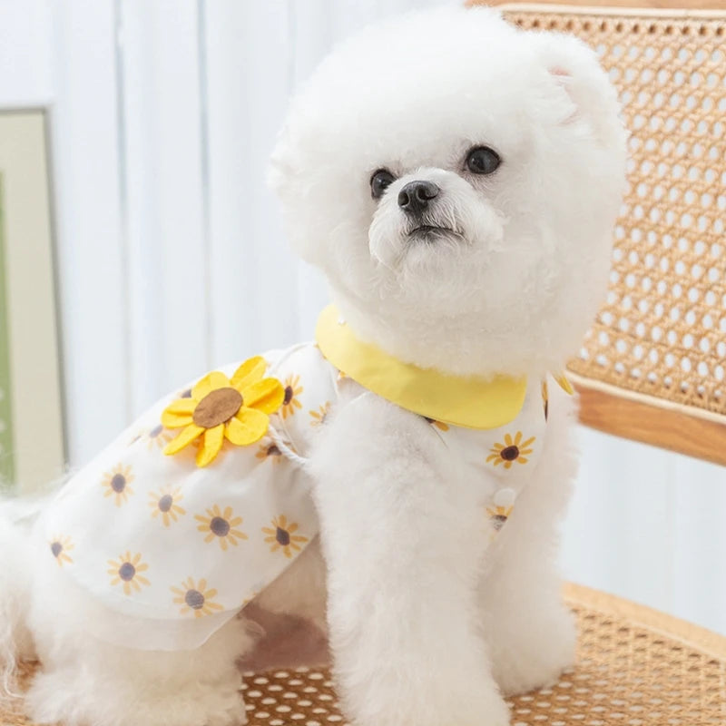 Cute Mesh Dog Princess Dress